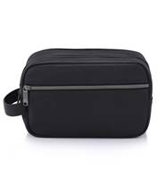 Samsonite Classic Leather Toiletry Kit - Black