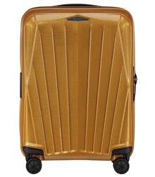 Samsonite Major-Lite 55 cm Expandable Carry-on Spinner Suitcase - Saffron Yellow