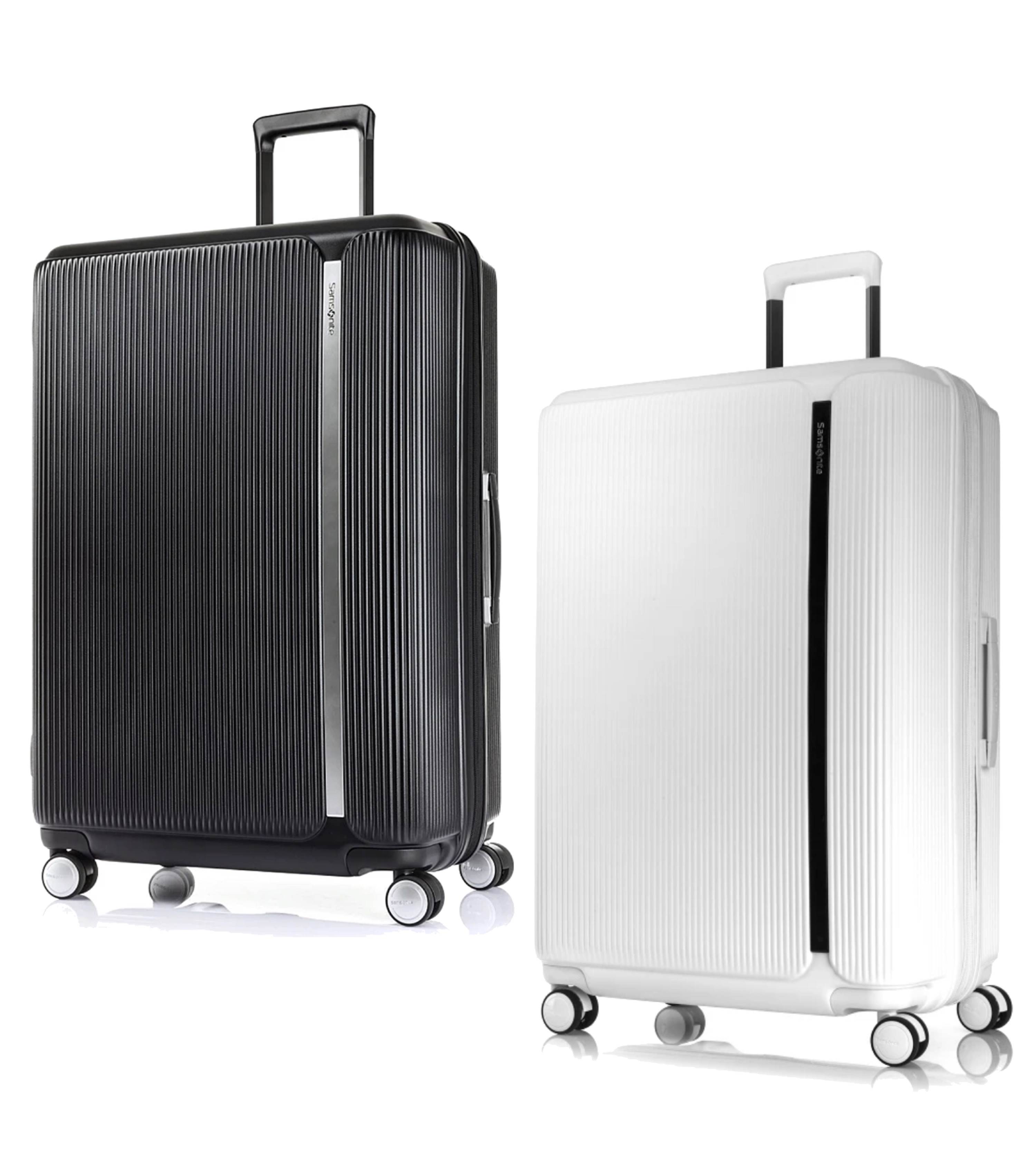 samsonite suitcase white