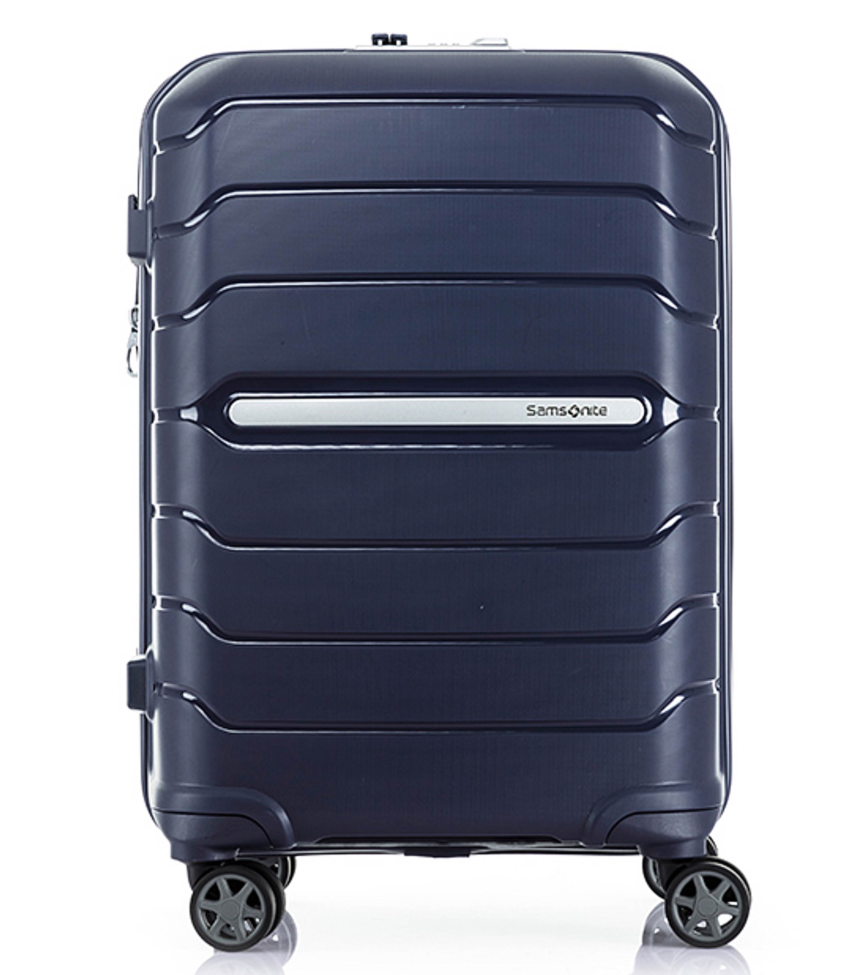 samsonite luggage navy blue