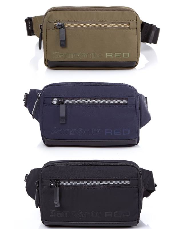 Samsonite Red Ruon Waist Bag - Available in Black, Navy and Khaki
