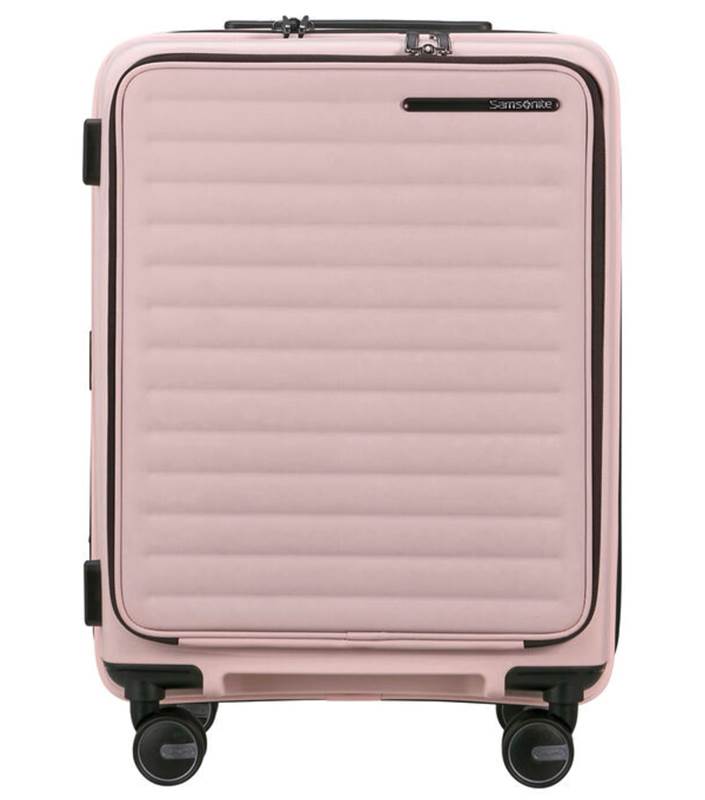 Samsonite Restackd 55 cm Expandable Easy Access Cabin Suitcase - Rose