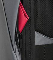 Hidden side zippered pocket