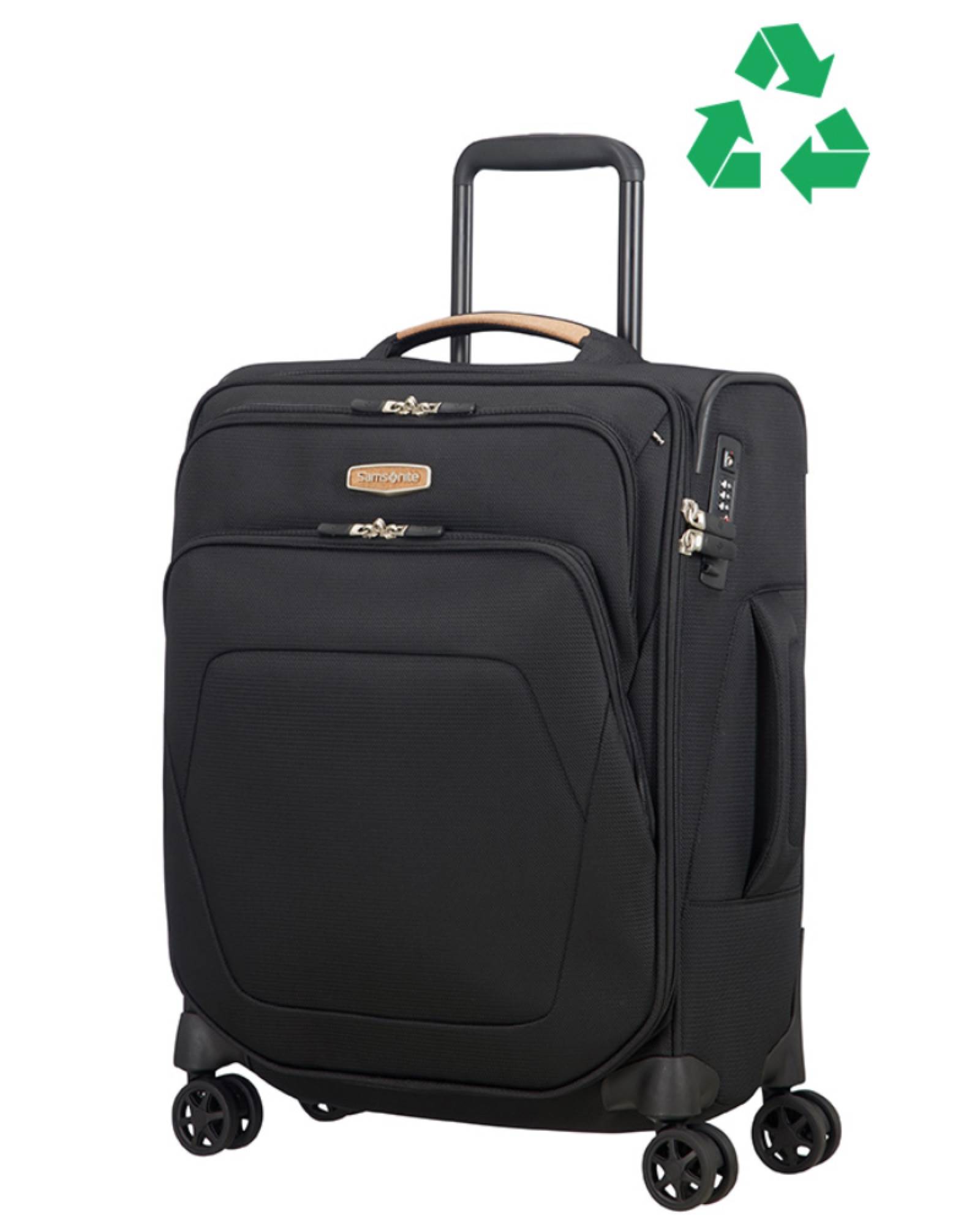 black samsonite carry on