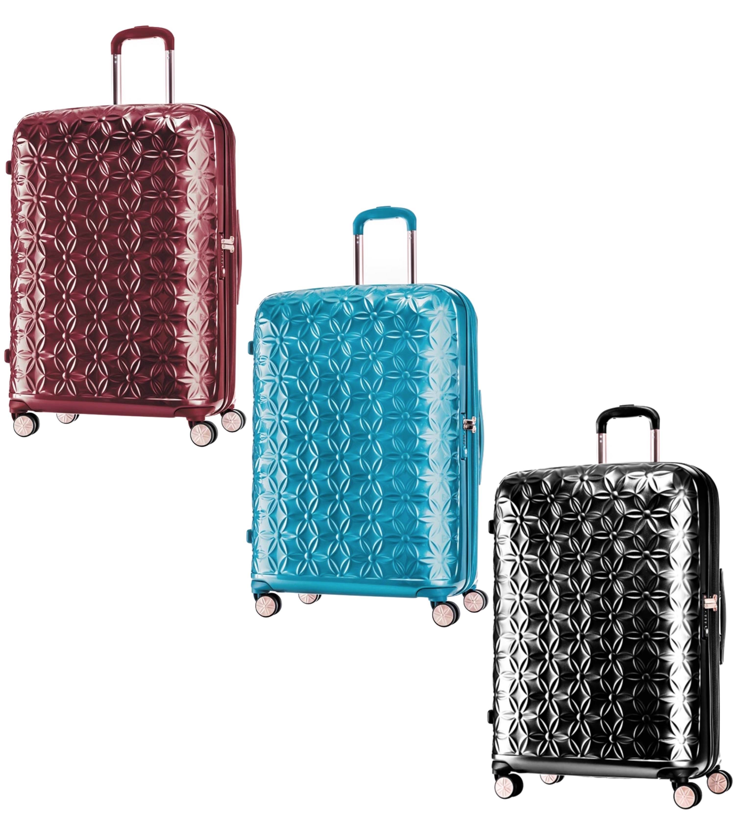 samsonite floral luggage