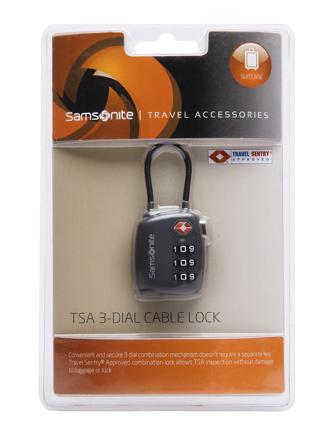 samsonite 3 dial cable lock