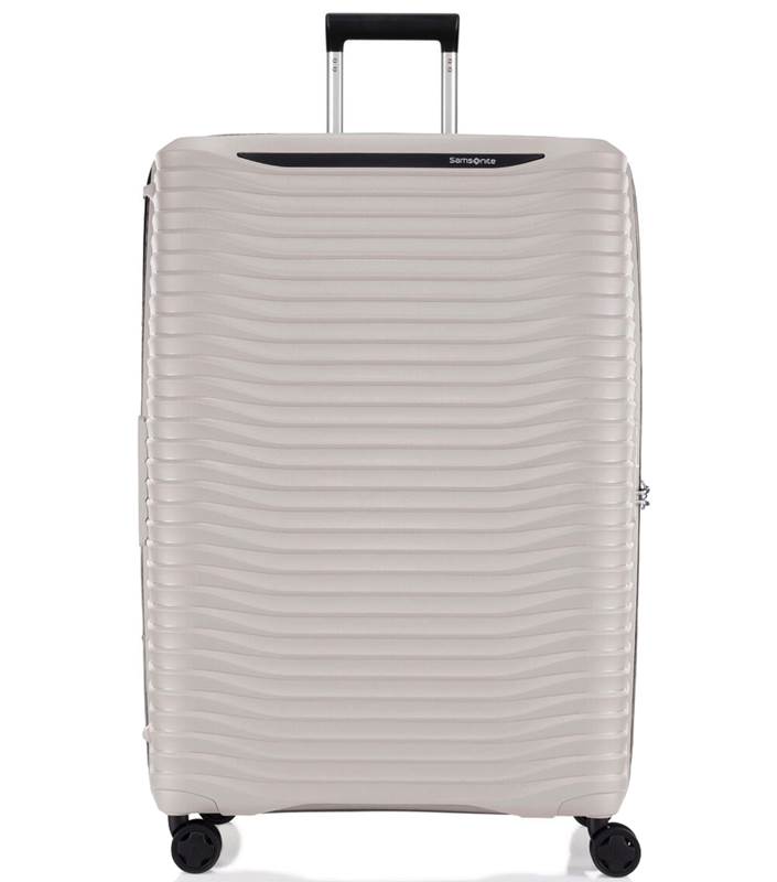 Samsonite Upscape 81 cm Expandable 4 Wheel Spinner Suitcase - Stone Grey