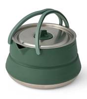 Lid features an easy to hold grip and a silicone rubber LidKeep to conveniently clip the lid to the rim of the kettle