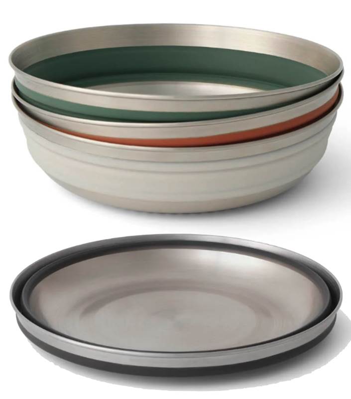 Sea To Summit Detour Stainless Steel Collapsible Bowl - Large