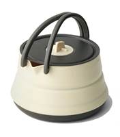 The wide rim makes the Kettle an ideal small cookpot as well