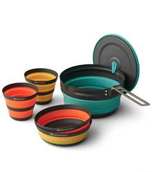 Sea To Summit Frontier Ultralight Collapsible 2.2L Pot Cook Set - 5 Piece