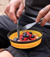 Light and packable, strong and functional - the perfect camp dinnerware