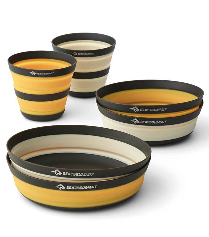 Sea To Summit Frontier Ultralight Collapsible 2 Person Dinnerware Set - 6 Piece