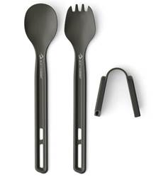 Sea To Summit Frontier Ultralight Cutlery Set (2 Piece) - Long Handle Spoon and Spork