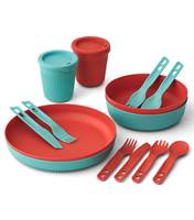 Sea To Summit Passage Dinnerware Set (14 Piece) - Blue and Orange