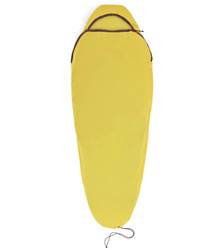 Sea To Summit Reactor Sleeping Bag Liner - Compact Mummy with Drawcord - Yellow