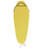 Sea To Summit Reactor Sleeping Bag Liner - Standard Mummy with Drawcord - Yellow