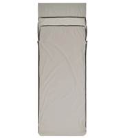 Sea To Summit Silk Blend Sleeping Bag Liner - Rectangular with Pillow Sleeve - Grey