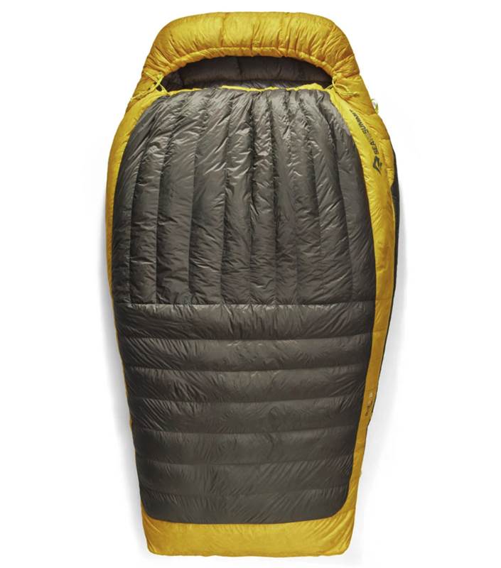 Sea to Summit Spark -9°C / 15°F Ultra Dry Down Sleeping Bag (Double Mummy) - Grey / Yellow