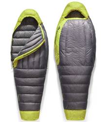 Sea to Summit Spark Womens -1°C / 30°F Ultra Dry Down Mummy Sleeping Bag - Grey / Yellow