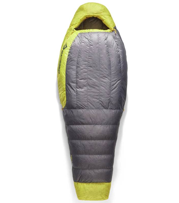 Sea to Summit Spark Women's -1°C / 30°F Ultra Dry Down Sleeping Bag (Long Mummy) - Grey / Yellow