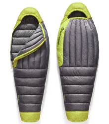 Sea to Summit Spark Womens 7°C / 45°F Ultra Dry Down Mummy Sleeping Bag - Grey / Yellow