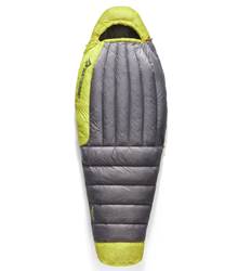 Sea to Summit Spark Womens 7°C / 45°F Ultra Dry Down Sleeping Bag (Long Mummy) - Grey / Yellow