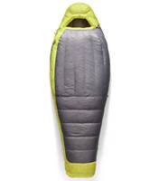  Sea to Summit Spark Women's -9°C / 15°F Ultra Dry Down Sleeping Bag (Long Mummy) - Grey / Yellow