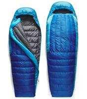 Sea to Summit Trek -9°C / 15°F Ultra Dry Down Relaxed Mummy Sleeping Bag - Blue