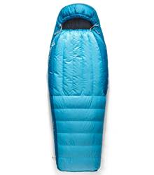 Sea to Summit Trek Womens -1°C / 30°F Ultra Dry Down Sleeping Bag (Long) - Blue