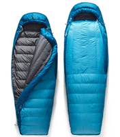 Sea to Summit Trek Women's -9°C / 15°F Ultra Dry Down Tapered Rectangular Sleeping Bag - Blue