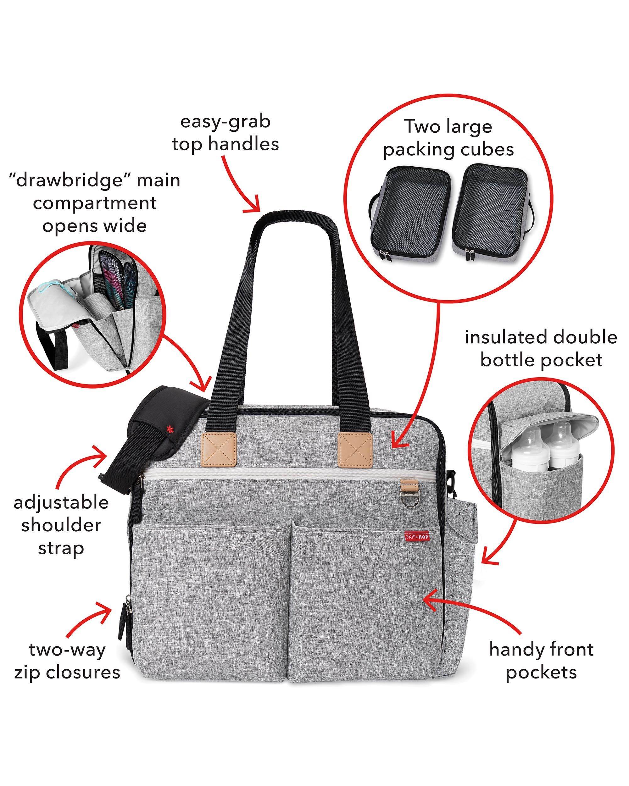 skip hop weekender travel diaper bag