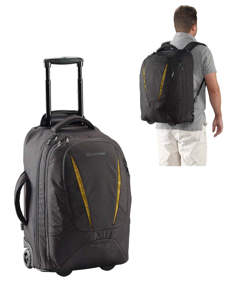 sky bag grey trolley