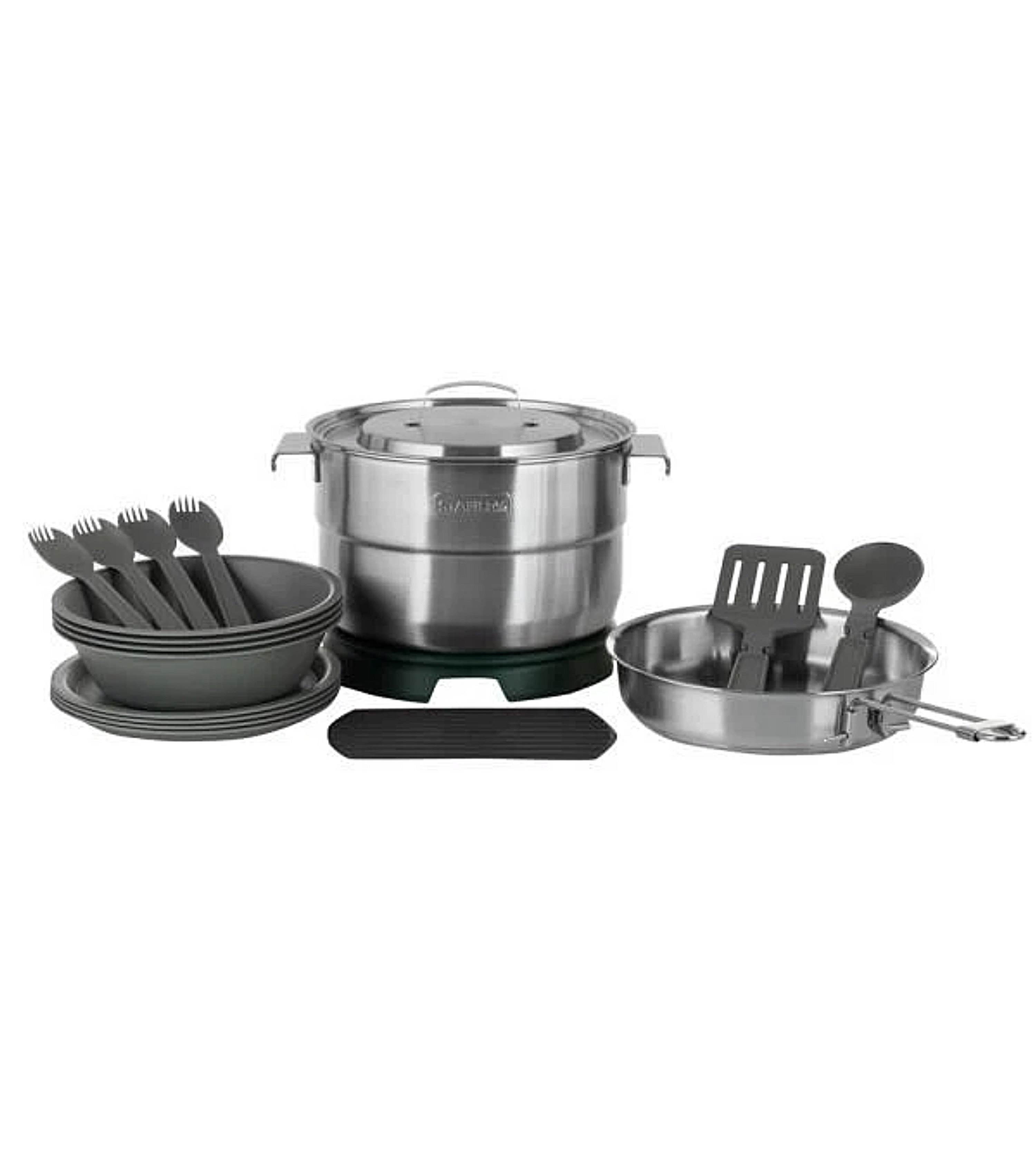 Stanley Base Camp Stainless Steel Cook Set - 21 piece by Stanley