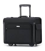 Tosca Deluxe Softside Business Pilot Carry On Suitcase - Black