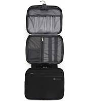 Tosca Deluxe Toiletry Travel Organiser - Black