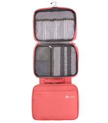 Tosca Deluxe Toiletry Travel Organiser - Peach