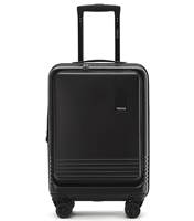 Tosca Horizon 53 cm 4-Wheel Expandable Laptop Carry On Suitcase - Black