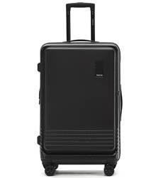 Tosca Horizon 66 cm 4-Wheel Expandable Front Opening Case - Black