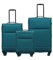 Tosca SO LITE  4-Wheel Suitcase Set of 3 - Teal (Carry-on, Medium and Large)