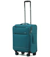 Feather light styled soft trolly carry-on case