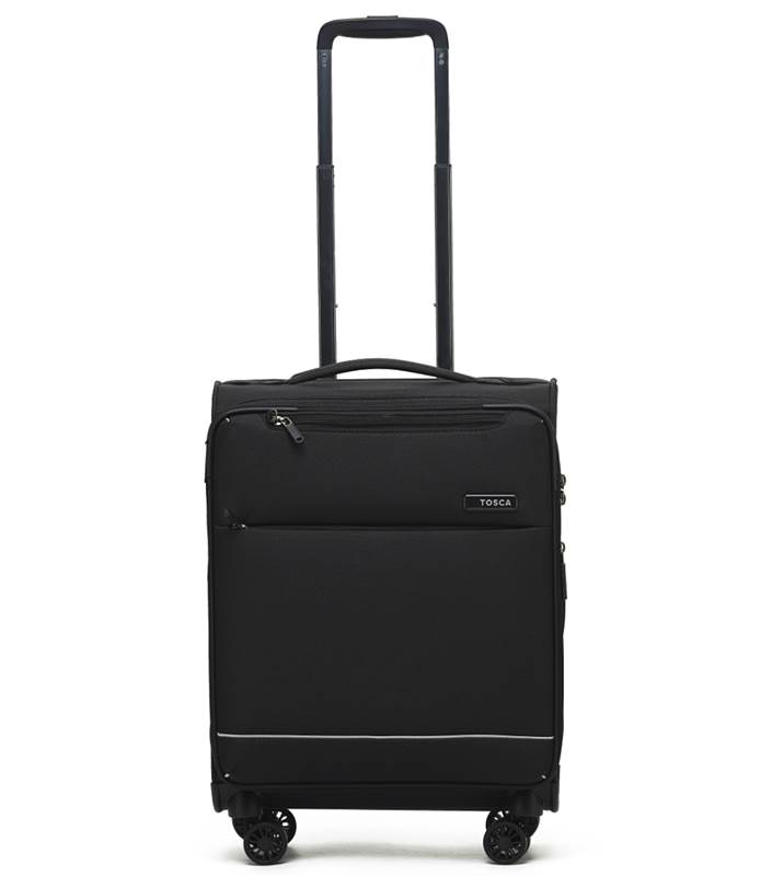 Tosca So Lite - 54 cm 4-Wheel Carry-On Suitcase - Black