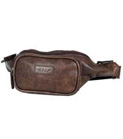 Tosca Vegan Leather Waist Bag - Brown