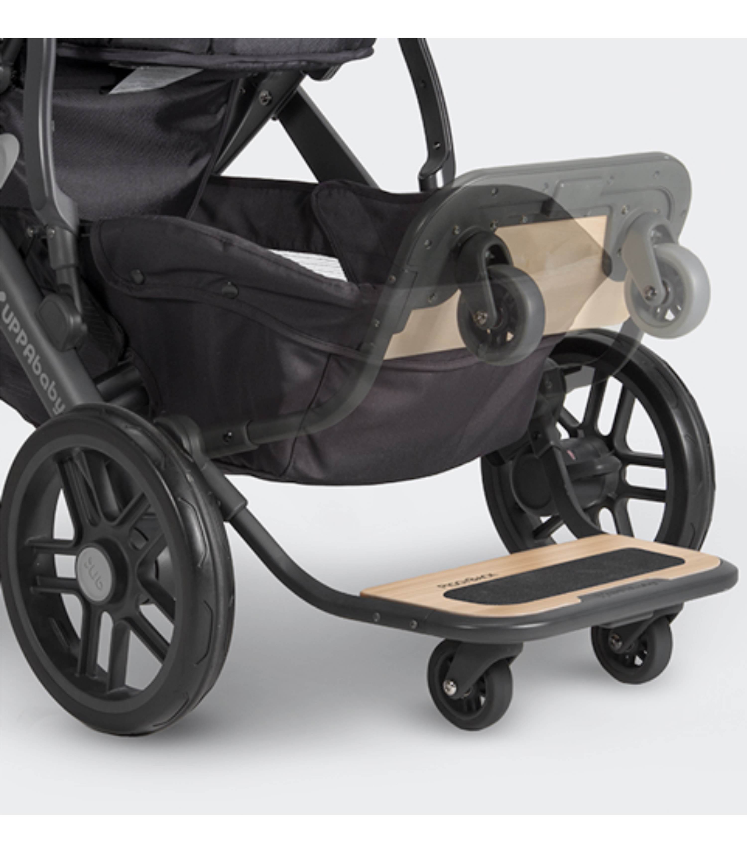 uppababy vista with buggy board