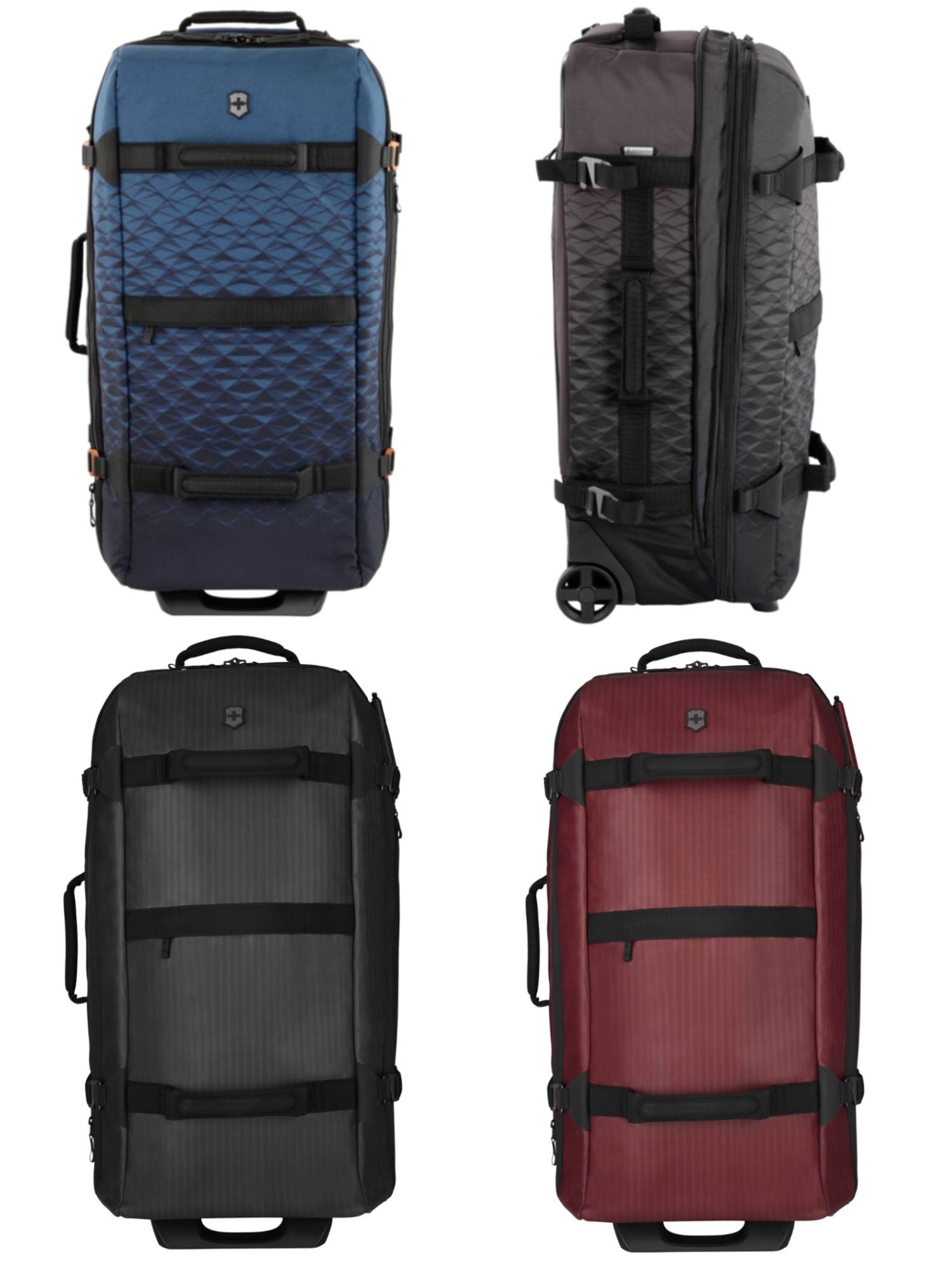 expandable wheeled oversized travel duffel luggage bag