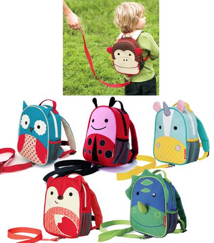 SkipHop Zoo Safety Harness - Mini Backpack with Rein by Skip Hop (Zoo ...